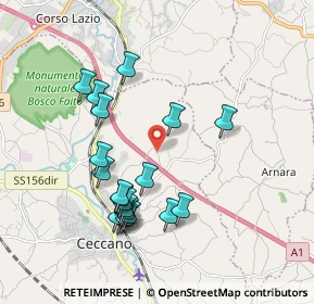 Mappa Via Marano Seconda Traversa, 03023 Ceccano FR, Italia (1.9635)