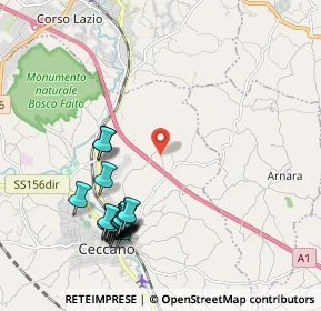 Mappa Via Marano Seconda Traversa, 03023 Ceccano FR, Italia (2.4045)