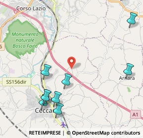 Mappa Via Marano Seconda Traversa, 03023 Ceccano FR, Italia (3.05273)