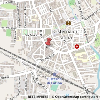 Mappa Via Leonardo Da Vinci, 25, 04012 Cisterna di Latina, Latina (Lazio)