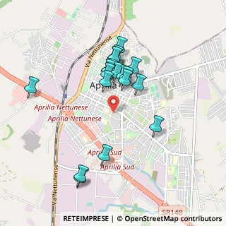 Mappa Piazza Bersaglieri, 04011 Aprilia LT, Italia (0.872)