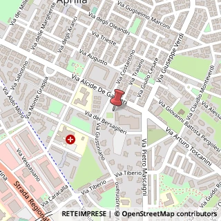 Mappa Piazza dei Bersaglieri, 30, 04011 Aprilia, Latina (Lazio)