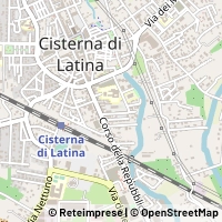 Peta Cisterna di Latina