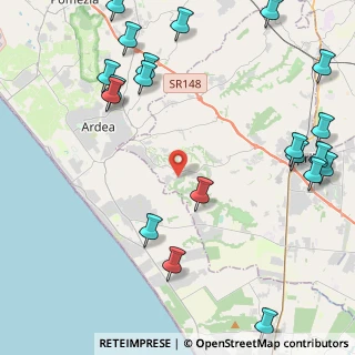 Mappa Via Candelaro, 04011 Aprilia LT, Italia (6.3215)