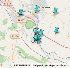 Mappa Via Colle Leo Basso, 03023 Ceccano FR, Italia (3.17583)