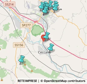 Mappa Via Colle Leo Basso, 03023 Ceccano FR, Italia (4.94818)