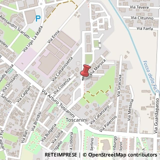 Mappa Via Marsica, 29, 04011 Aprilia, Latina (Lazio)