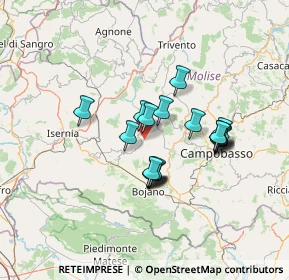 Mappa Zona Produttiva il Giardino, 86095 Sant'Elena Sannita IS, Italia (11.41421)