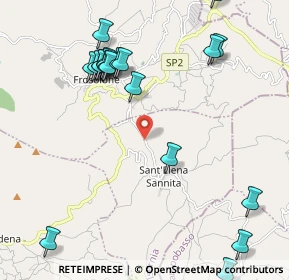 Mappa Zona Produttiva il Giardino, 86095 Sant'Elena Sannita IS, Italia (2.657)