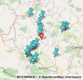 Mappa Zona Produttiva il Giardino, 86095 Sant'Elena Sannita IS, Italia (7.443)