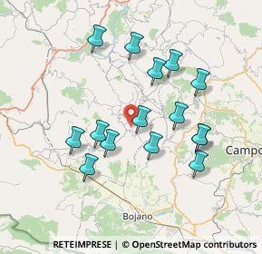 Mappa Zona Produttiva il Giardino, 86095 Sant'Elena Sannita IS, Italia (7.22667)