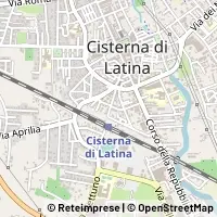 Peta Cisterna di Latina