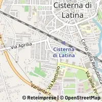 Hartă Cisterna di Latina
