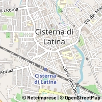 Térkép Cisterna di Latina