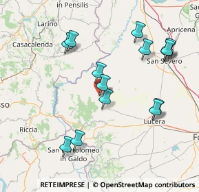 Mappa Piazza Municipio, 71034 Castelnuovo della Daunia FG, Italia (17.22643)