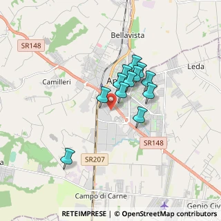 Mappa Via Carlo Bertolazzi, 04011 Aprilia LT, Italia (1.30083)