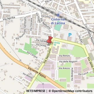 Mappa Via Sicilia, 4, 04012 Cisterna di Latina, Latina (Lazio)