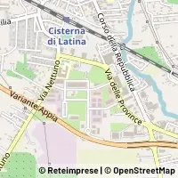 지도 Cisterna di Latina