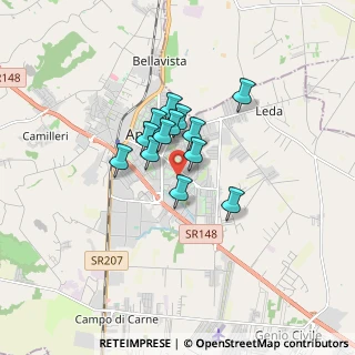 Mappa Via Sassari, 04011 Aprilia LT, Italia (1.11385)