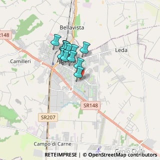 Mappa Via Alghero, 04011 Aprilia LT, Italia (1.2925)