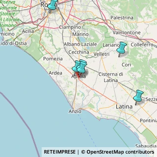 Mappa , 04011 Aprilia LT, Italia (52.1075)