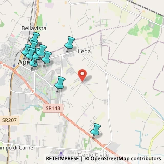 Mappa Via Torre del Padiglione, 04011 Aprilia LT, Italia (2.815)