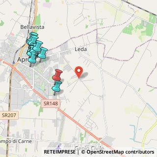 Mappa Via Torre del Padiglione, 04011 Aprilia LT, Italia (2.81692)