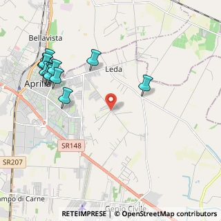 Mappa Via Torre del Padiglione, 04011 Aprilia LT, Italia (2.69077)
