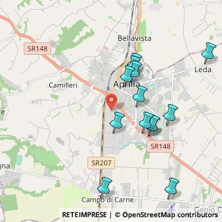 Mappa Via Carlo Porta, 04011 Aprilia LT, Italia (2.14)