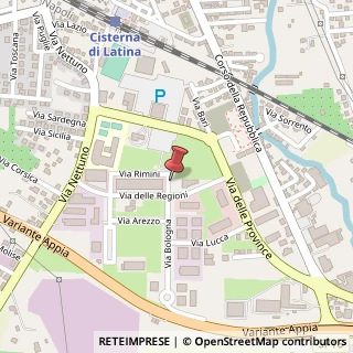 Mappa Via Meucci A, 31, 04012 Cisterna di Latina, Latina (Lazio)