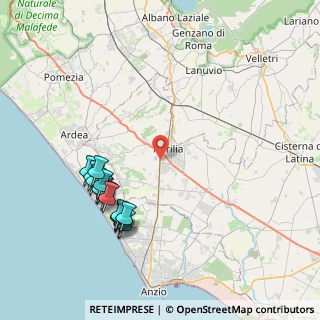 Mappa Via Nettunense Km. 22, 04011 Aprilia LT, Italia (9.23133)