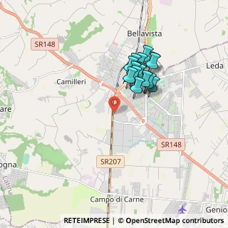 Mappa Via Nettunense Km. 22, 04011 Aprilia LT, Italia (1.54176)