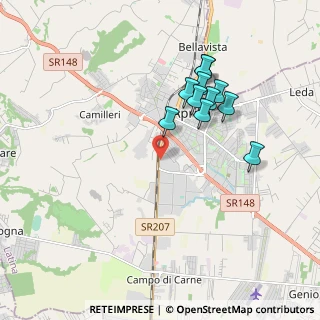 Mappa Via Nettunense Km. 22, 04011 Aprilia LT, Italia (1.83455)