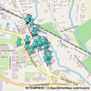 Mappa Via Perugia, 04012 Cisterna di Latina LT, Italia (0.22333)