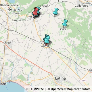 Mappa Via Perugia, 04012 Cisterna di Latina LT, Italia (9.2735)
