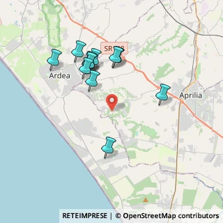 Mappa Via Avello, 04011 Aprilia LT, Italia (3.8925)