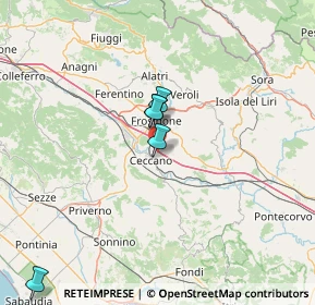 Mappa Via Marano IV Traversa, 03023 Ceccano FR, Italia (39.3775)