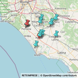 Mappa SS 148, 04011 Aprilia LT, Italia (12.41385)