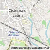 Peta Cisterna di Latina