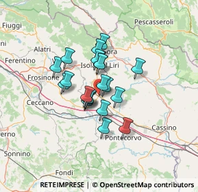 Mappa A interno, 03032 Arce FR, Italia (9.5105)