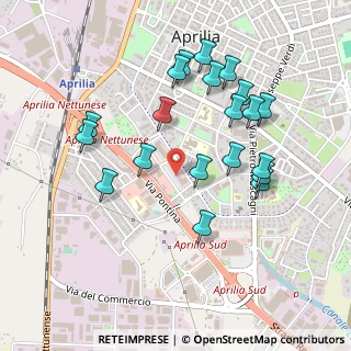 Mappa Via Vespasiano, 04011 Aprilia LT, Italia (0.5065)