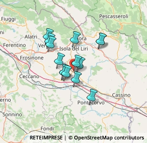 Mappa Via Stazione, 03032 Arce FR, Italia (10.06357)