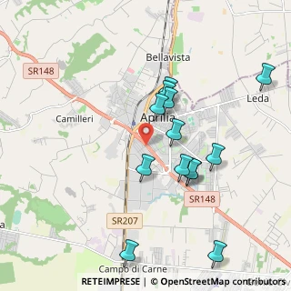 Mappa Via Pontina Km 45.500, 04011 Aprilia LT, Italia (2.01923)