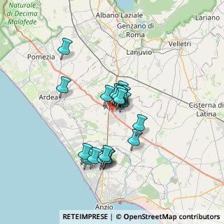 Mappa Via Pontina Km 45.500, 04011 Aprilia LT, Italia (5.628)