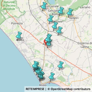 Mappa Via Pontina Km 45.500, 04011 Aprilia LT, Italia (10.179)