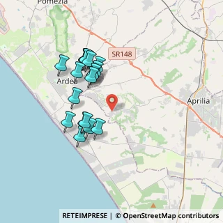 Mappa Via Marta, 04011 Aprilia LT, Italia (3.53105)
