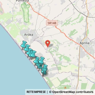 Mappa Via Marta, 04011 Aprilia LT, Italia (4.6425)