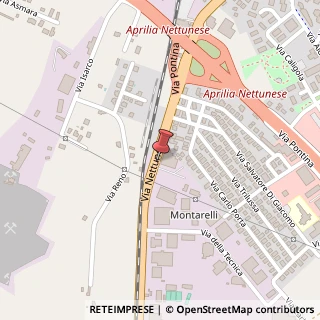 Mappa Via Nettunense, 197, 04011 Aprilia, Latina (Lazio)