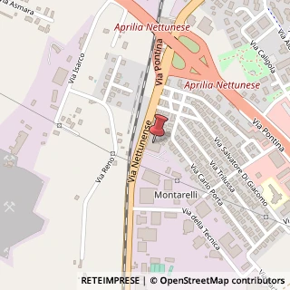 Mappa Via Nettunense, 197, 04011 Aprilia, Latina (Lazio)