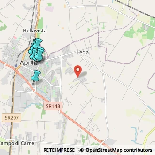 Mappa Via Mercurio, 04011 Aprilia LT, Italia (2.81)